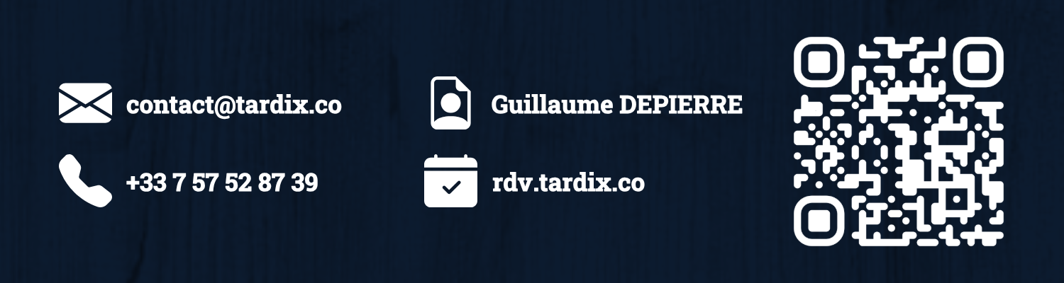 Informations de contact TARDIX