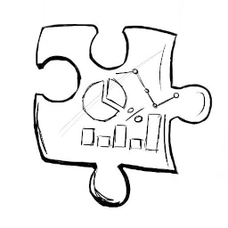 Pièce de puzzle graphiques d'évolution