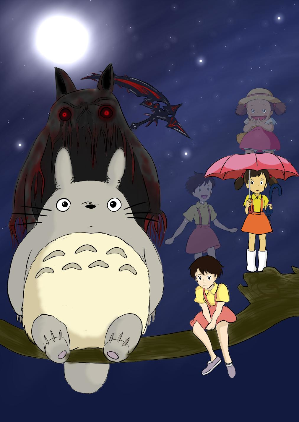 Totoro Illustration