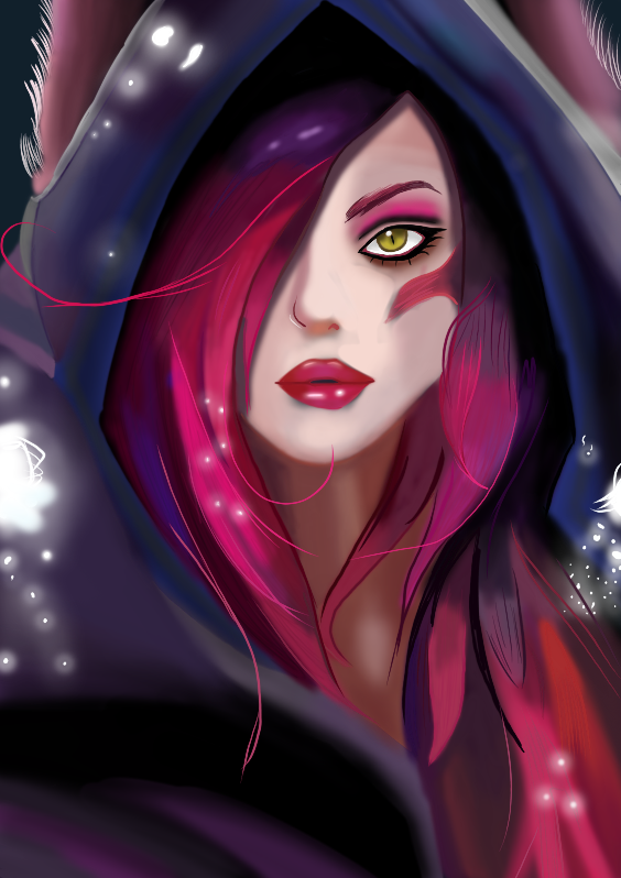 Xayah Illustration